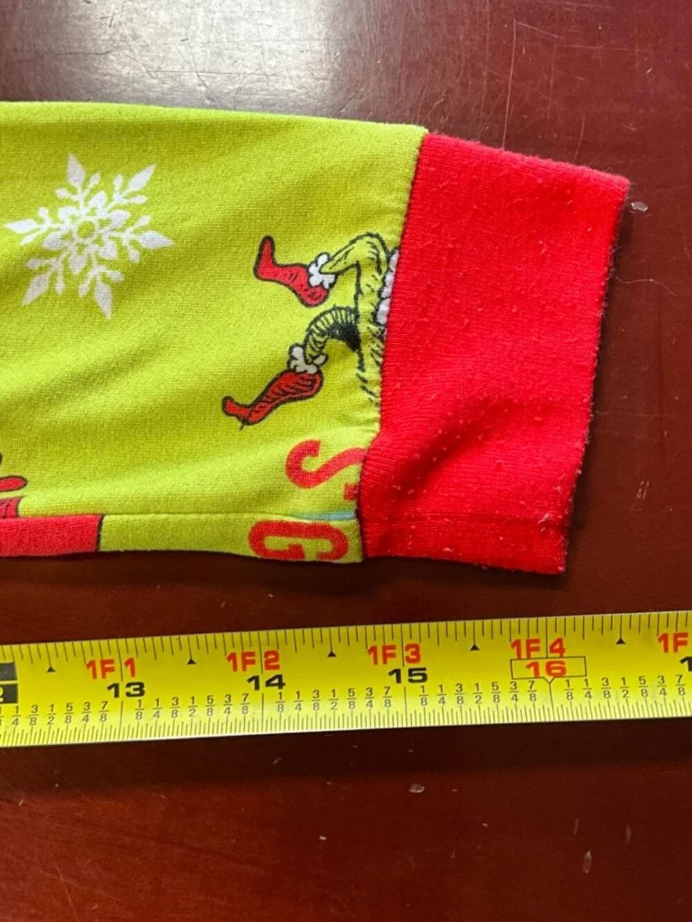 Kids The Grinch Christmas Holiday Sleepwear Lightweight COZY Pajama Set Sz 5T
